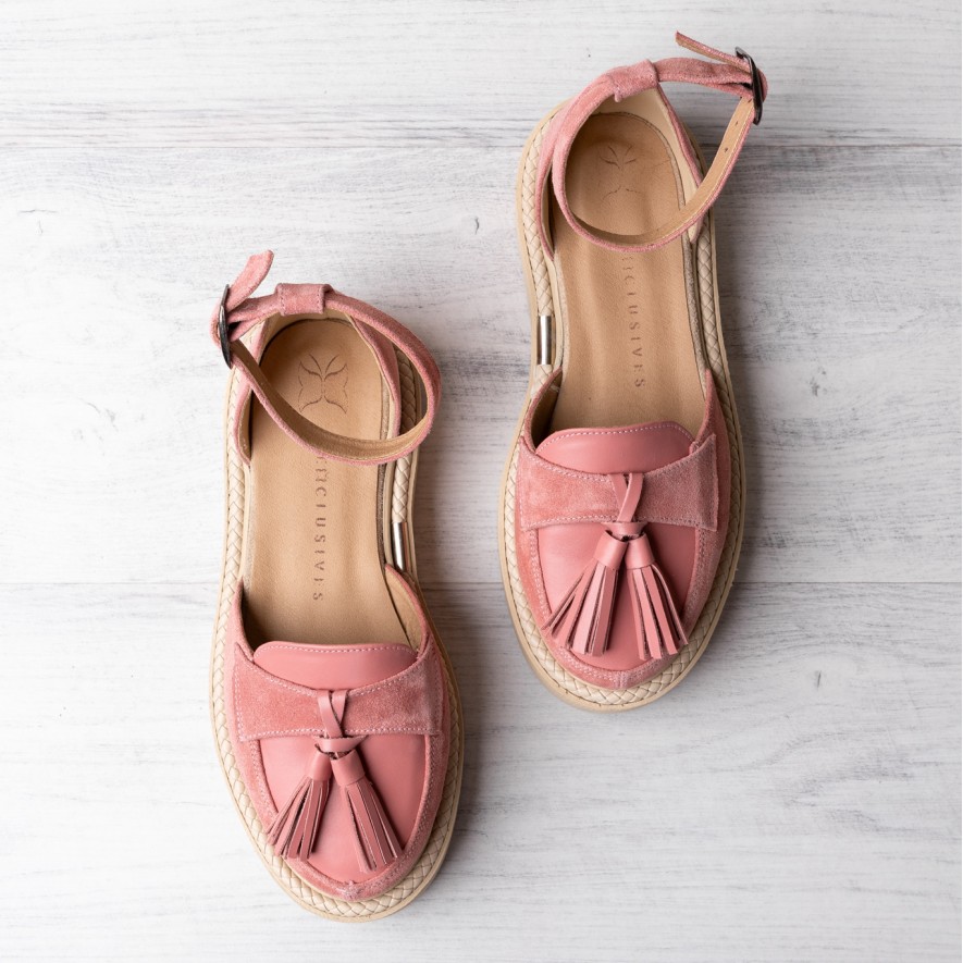     Pantofi - Augustino - Pink combo